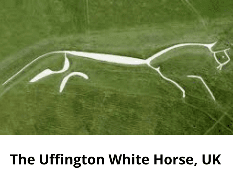 The White Horse of Uffington, UK Snaffle Travel