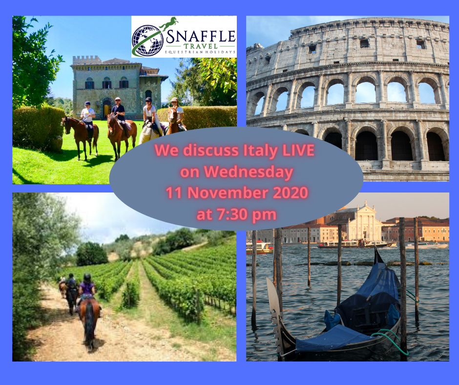 Combine Horses & Travel in Italy
